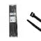 Kable Kontrol Cable Tie, 22 in L, 6 in Max Bundle Dia., Black, Nylon 6/6, 250 lb Strength, 100 PK CT104 - alternate 1
